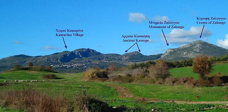Temple of Aphrodite, Ancient Cassope