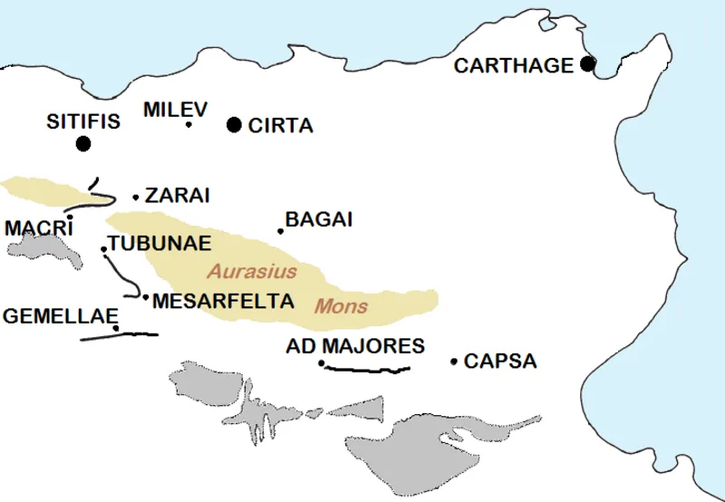 Gemellae Fortress Roman