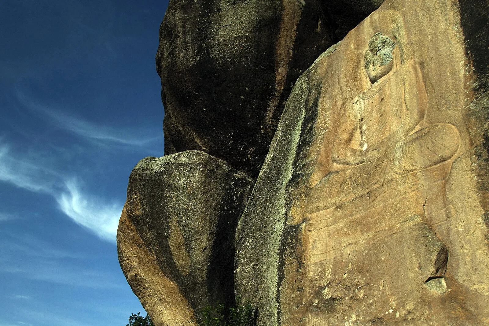 Buddhist Rock Carving in Manglawar