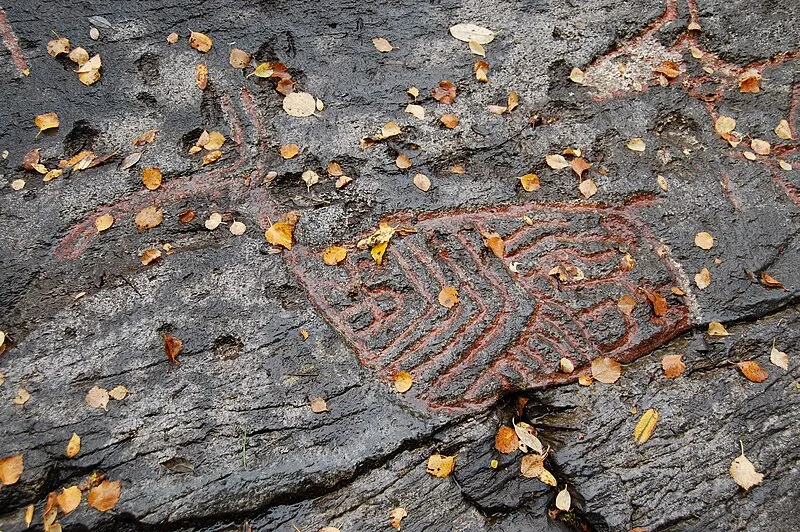 Rock Carvings at Tennes