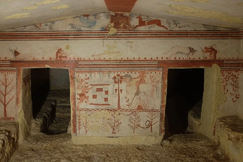 Tomb of the Bulls - Necropolis of Monterozzi