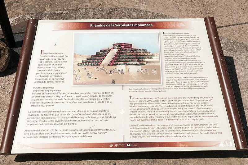 Teotihuacan - Temple of Quetzalcoatl