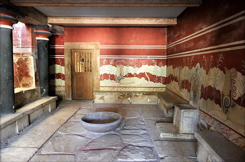 Throne Room, Knossos