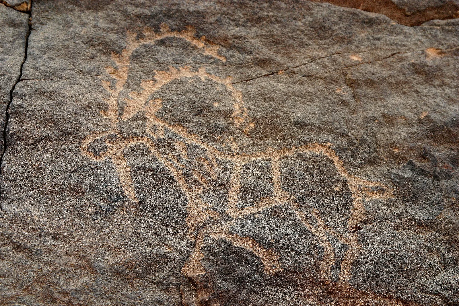 Bir Hima Rock Petroglyphs and Inscriptions