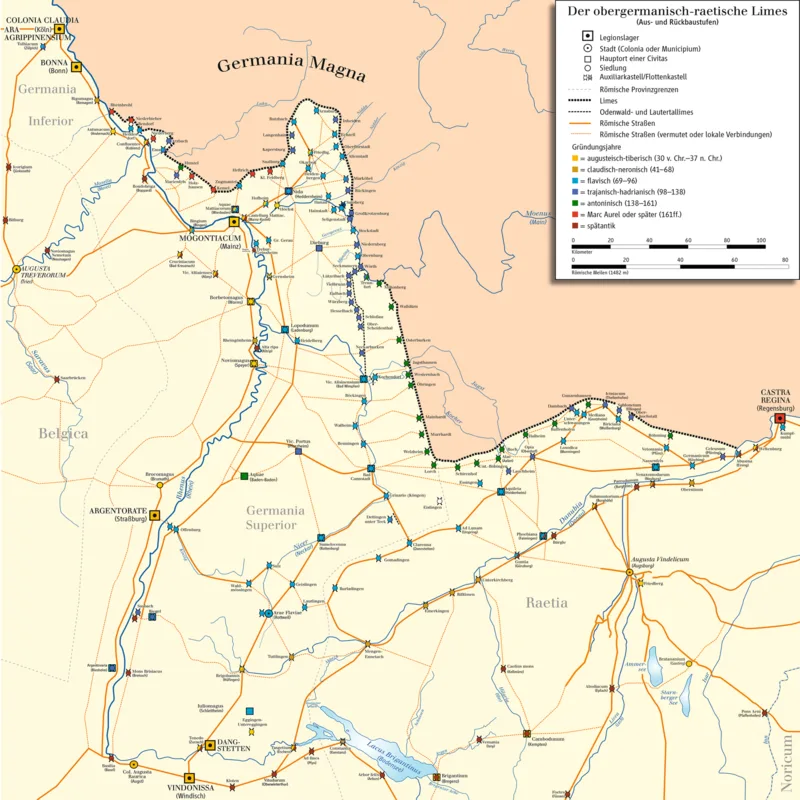 Danube - Iller - Rhine Limes