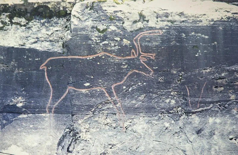 Rock Carvings in Central Norway