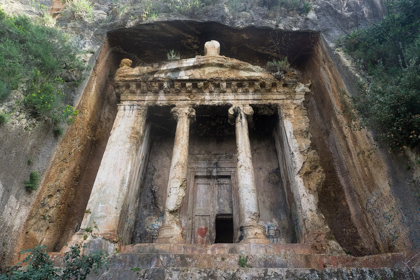 Amyntas Rock Tombs