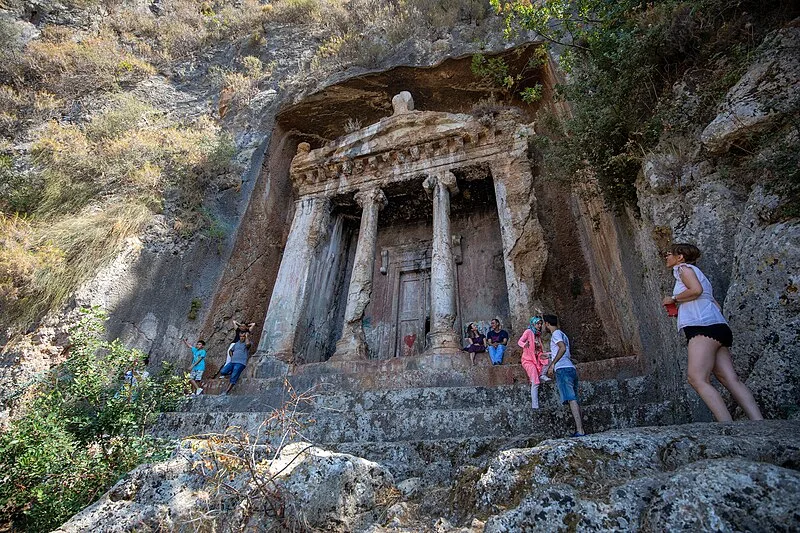 Amyntas Rock Tombs