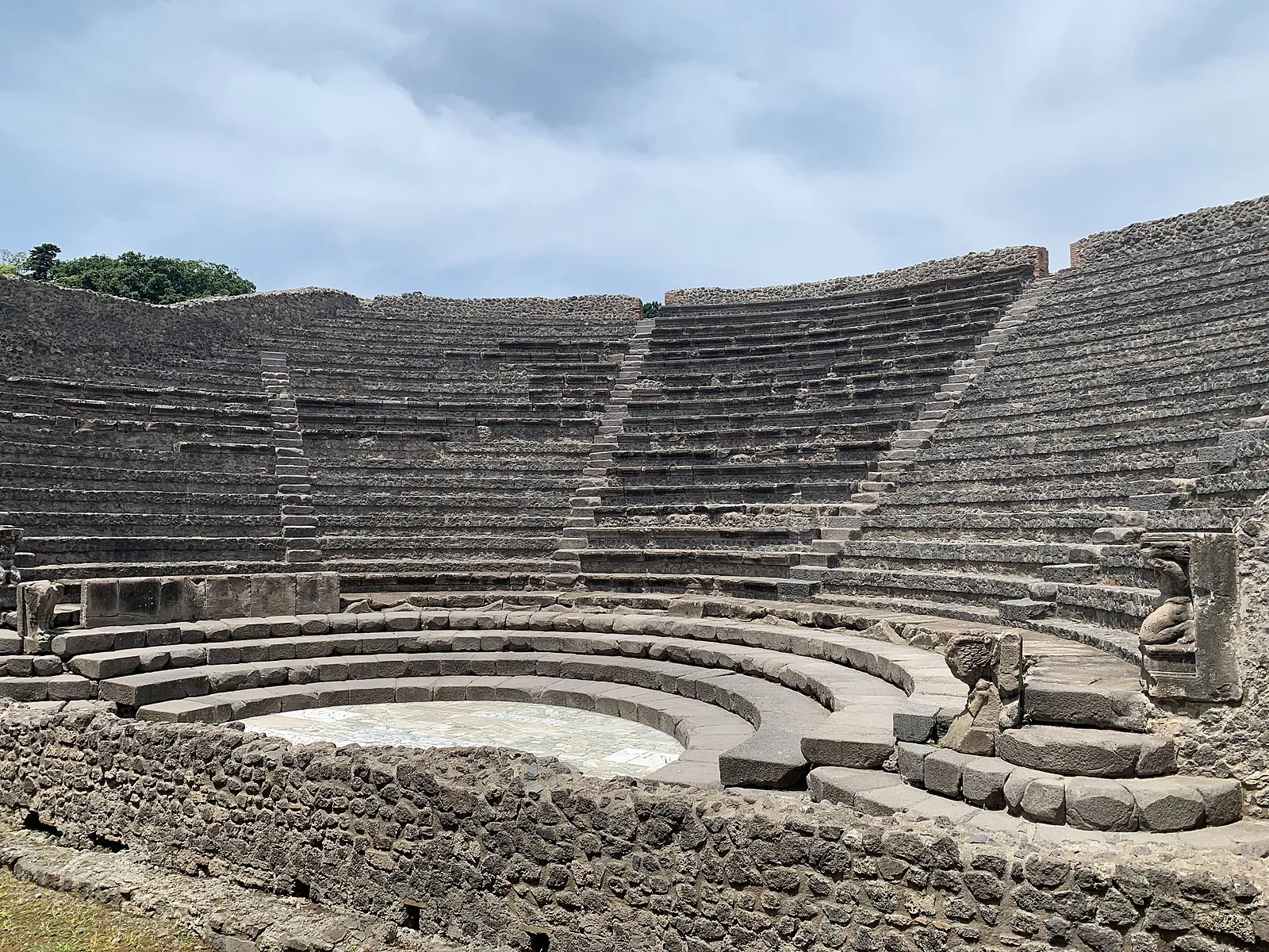 Theatre Area of Pompeii