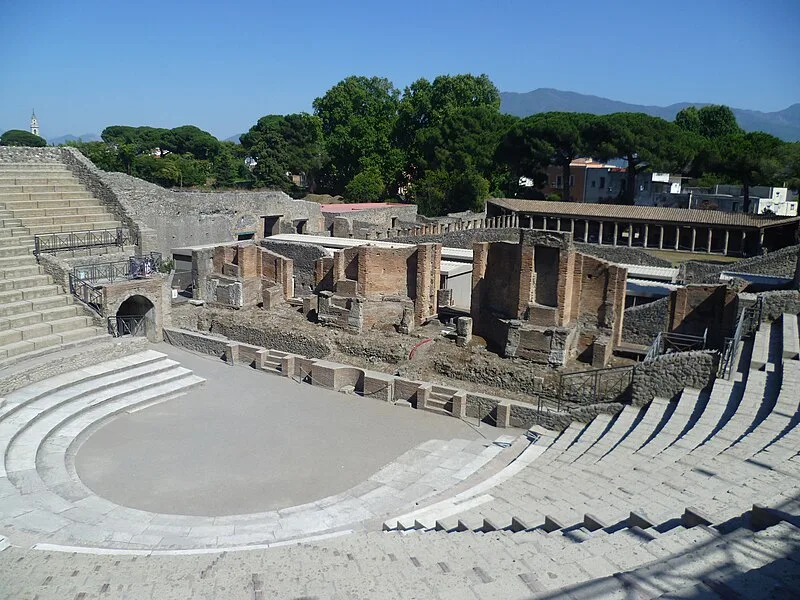 Theatre Area of Pompeii