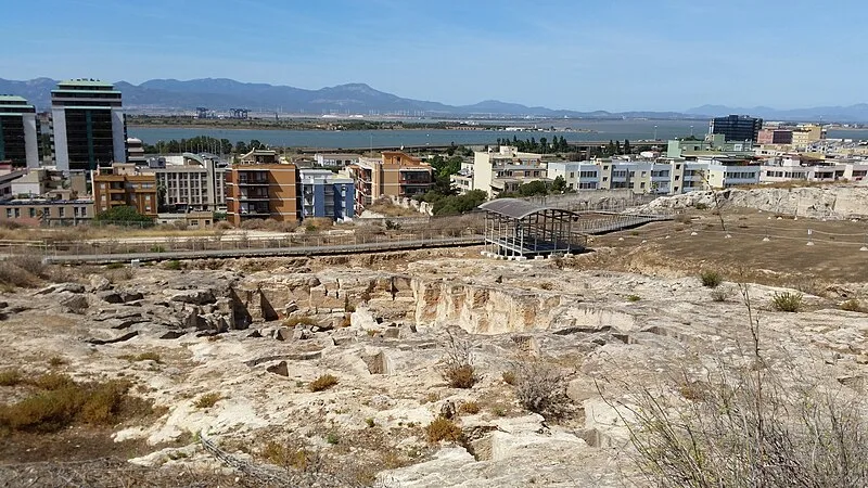 Necropolis of Tuvixeddu in Cagliari
