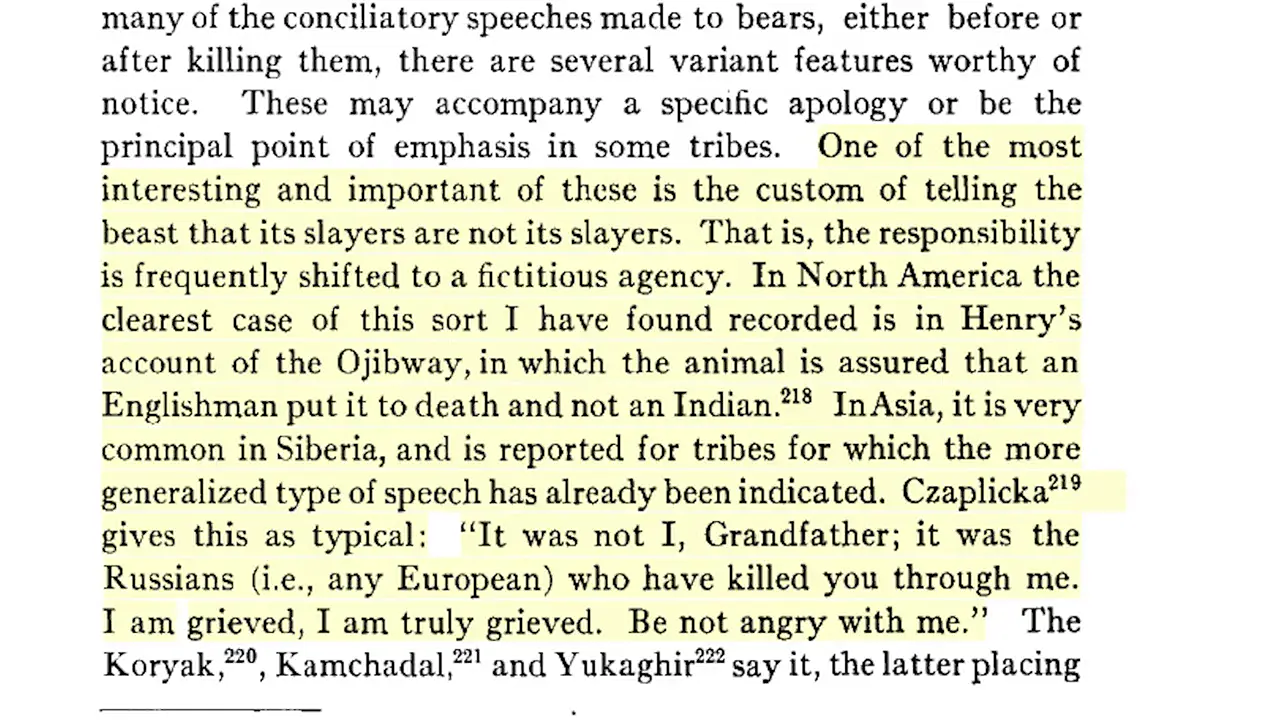 The Bear Cult Mystery (Europe, Asia, North America)