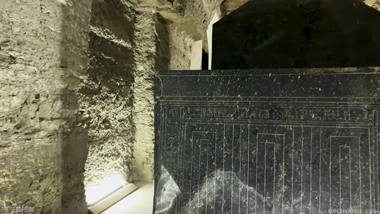 Precision machined granite artifacts on the Giza Plateau - the Cornice and Couch blocks!