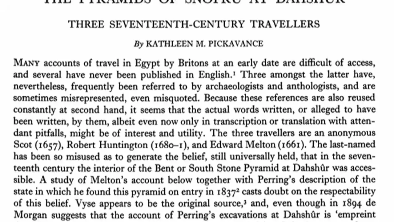 I Found a Lost Pyramid Manuscript!