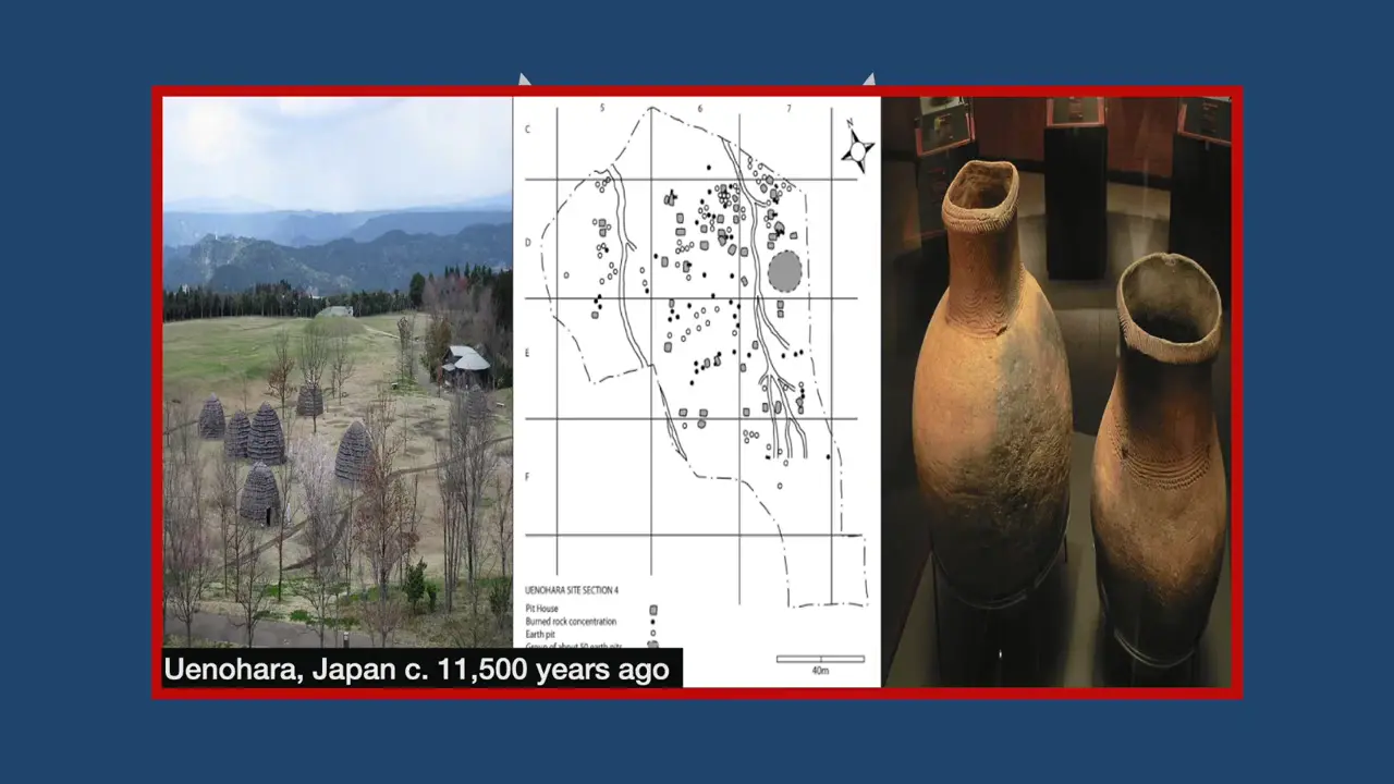 Sedentary hunter-gatherers at Aenohara, Japan, lived without farming c. 9500 BC