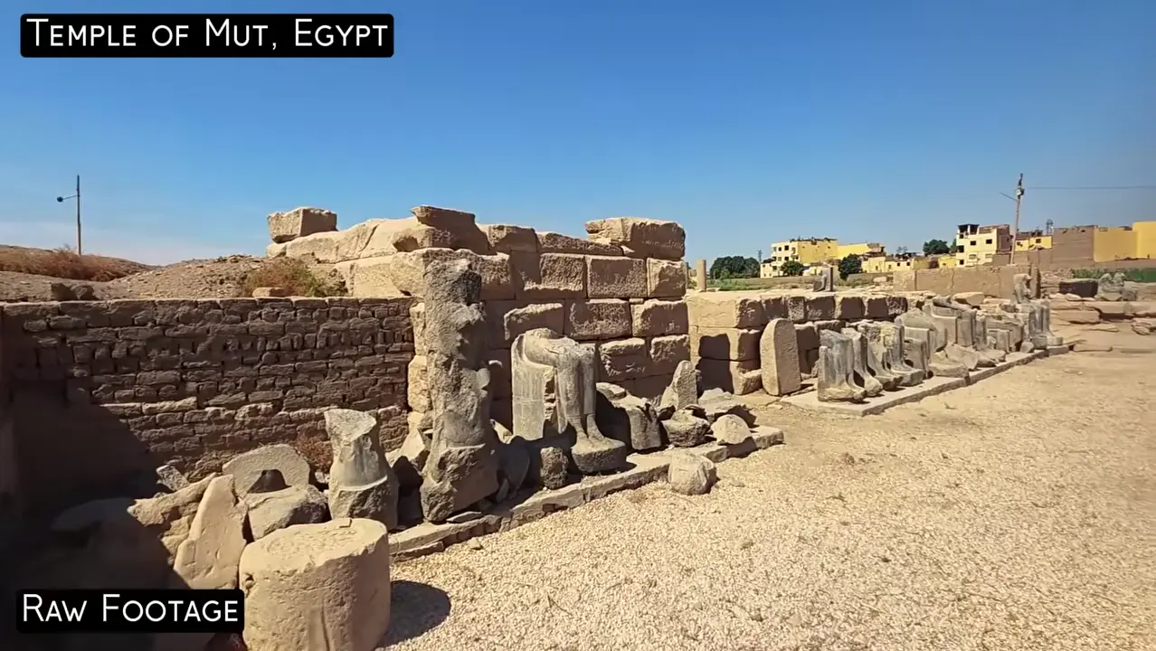 Temple of Mut exploration reveals hundreds of broken Sekhmet statues