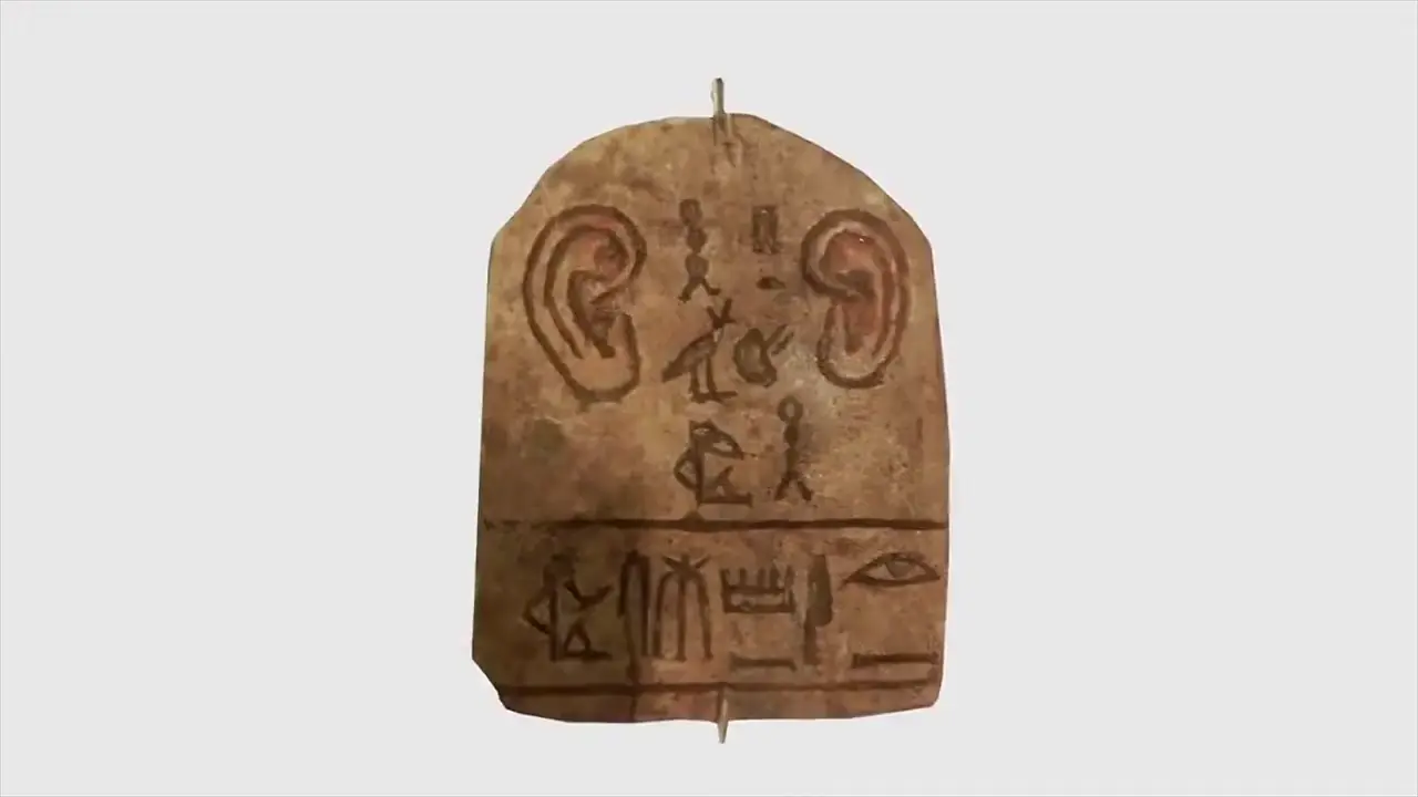 The Bizarre 'Ear Tablets' of the Great Sphinx of Egypt