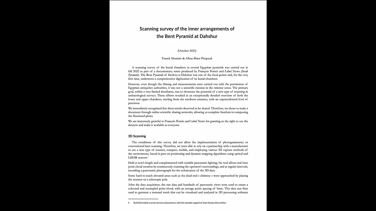 A New Solution to the Bent Pyramid's Chimney