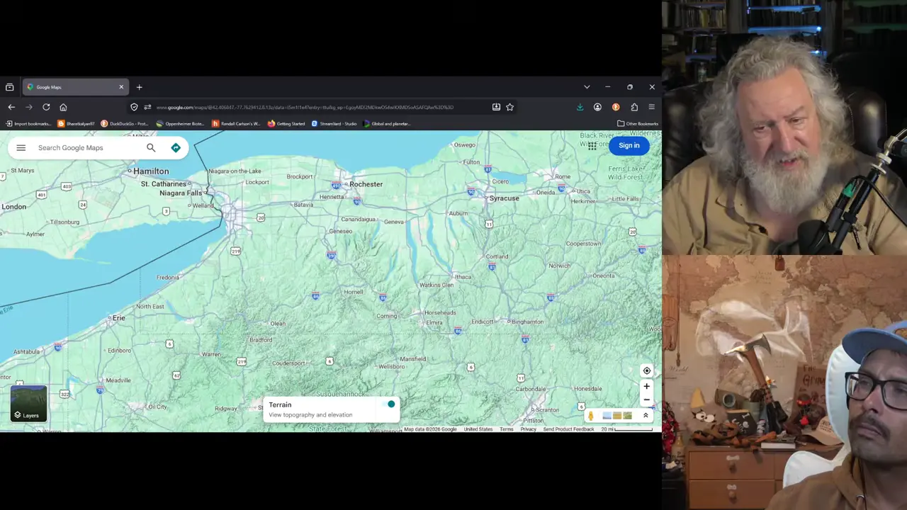 Valley Heads Moraine marks edge of glacial system south of Finger Lakes