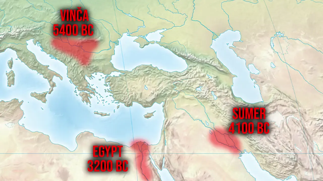 Vinča people (from genetics, writing, tech, etc.)