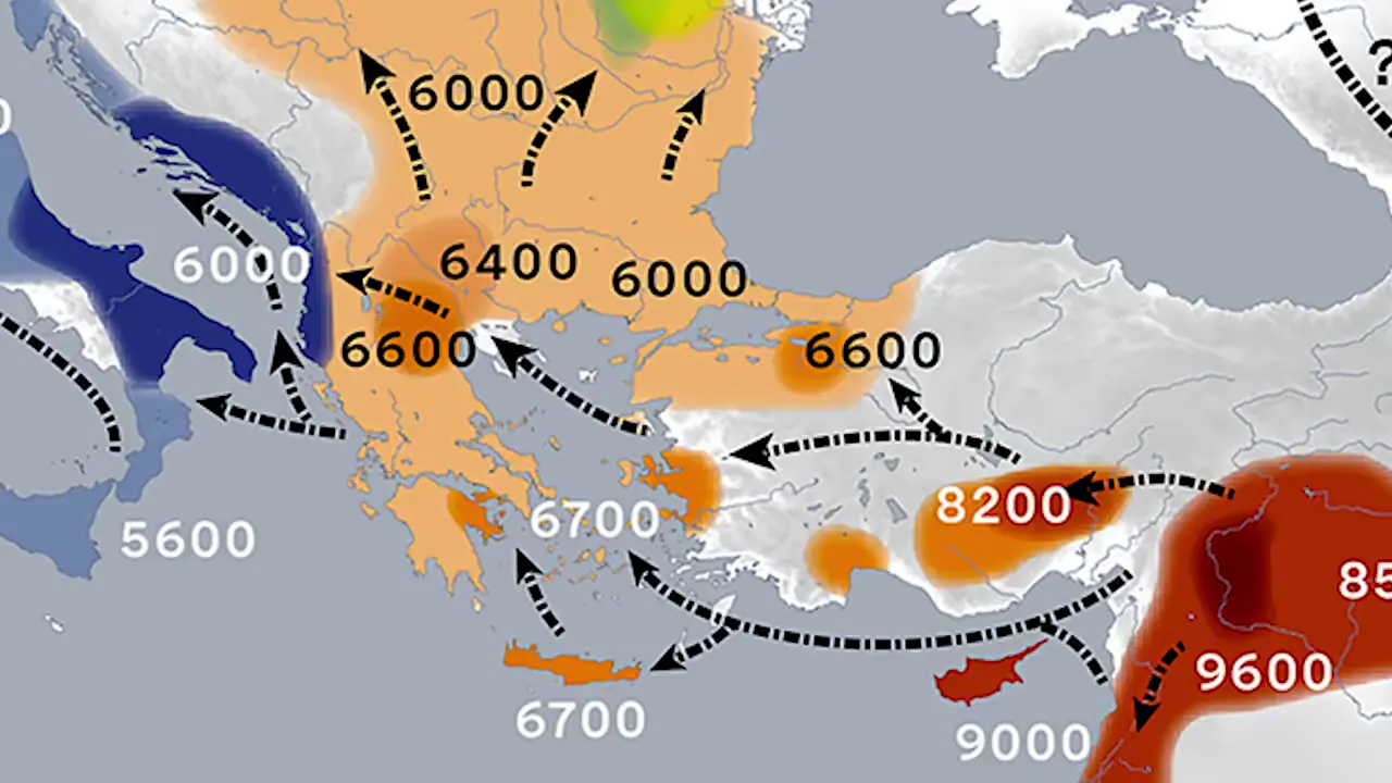Vinča people (from genetics, writing, tech, etc.)