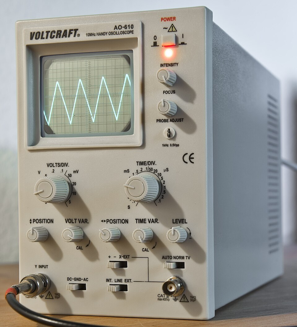 Oscilloscope-voltcraft hg