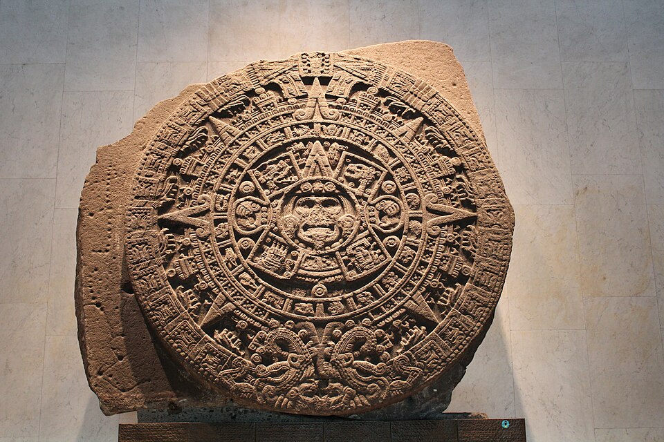 Mexico City, Museo Nacional de Antropologia, Stone of the Sun