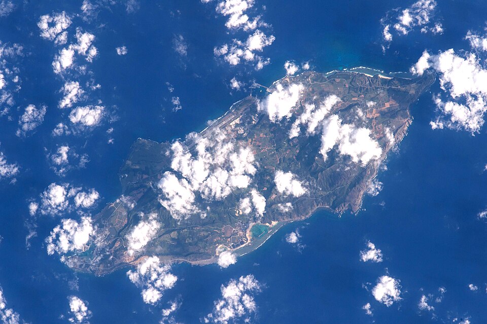 Yonaguni Island ISS045