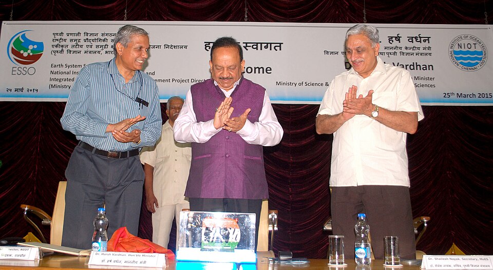 Harsh Vardhan unveiled the Remote-Controlled Polar vehicle “India’s capabilities on monsoon prediction substantially enhanced”, at the National Institute of Ocean Technology (NIOT), in Chennai. The Secretary