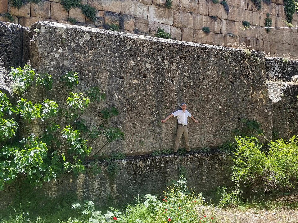 North Wall of Temples Complex in Baalbek