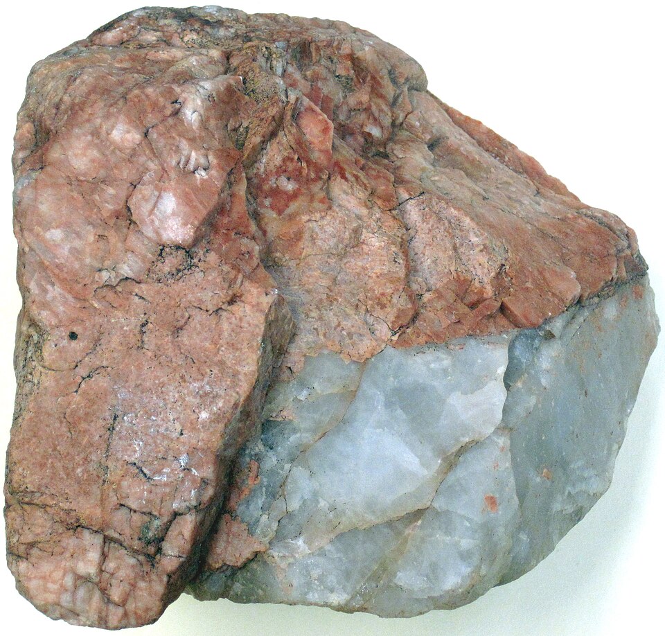 Pegmatitic granite (alaskite) (Mt. Morrison Granite, late Paleoproterozoic, 1.7 Ga; Carpenters Peak, Roxborough State Park, Front Range, Colorado, USA) 2