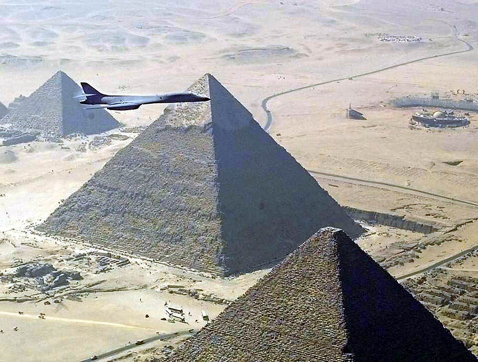 B-1B Giza Pyramids