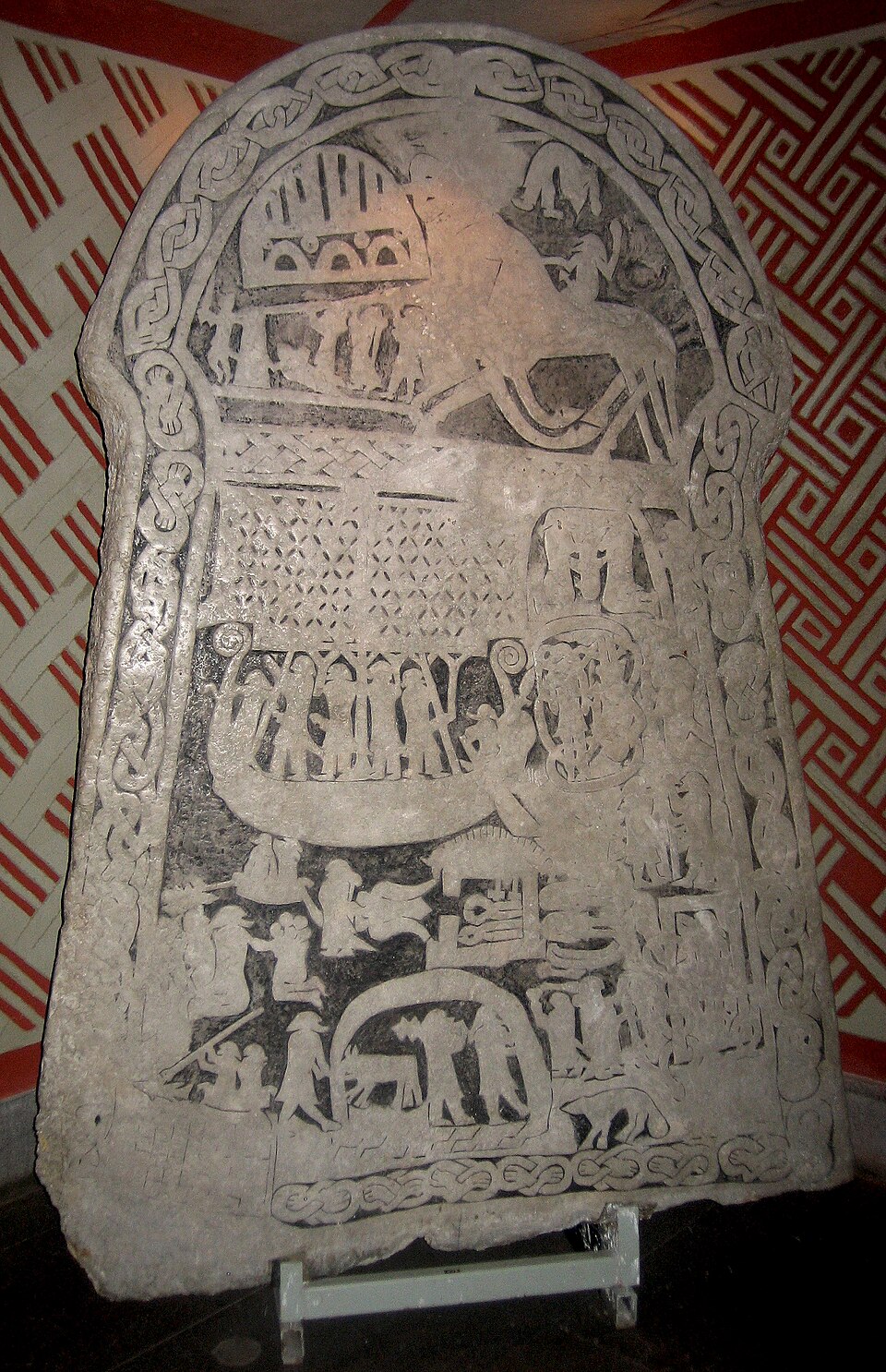 Ardre picture stone VIII