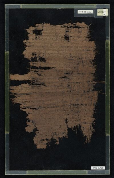 Folio from the Manichaean Synaxeis