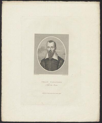gallery:21c45993|verified:yes|Portrait of Isaac Casaubonus, scholar in the humanities
