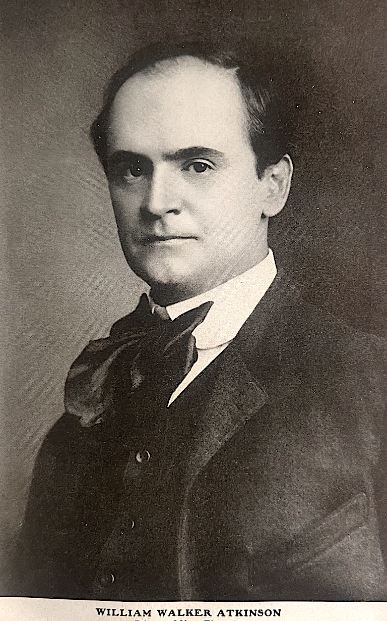 gallery:c5d26d99|verified:yes|A portrait of Dr. Herbert A. Parkyn's protégé and New Thought author, William Walker Atkinson, in 1901