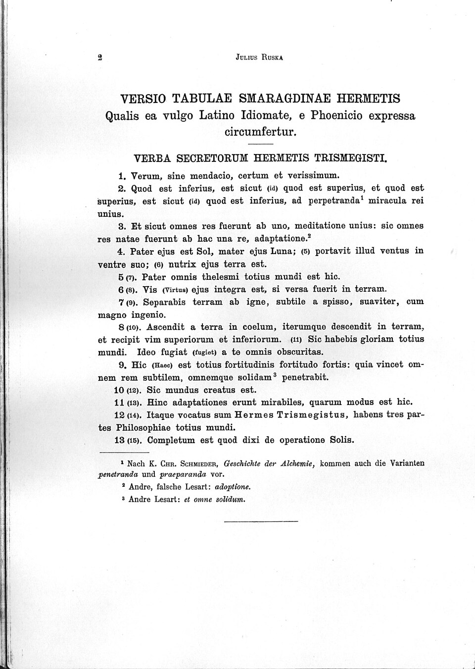 Tabula latin