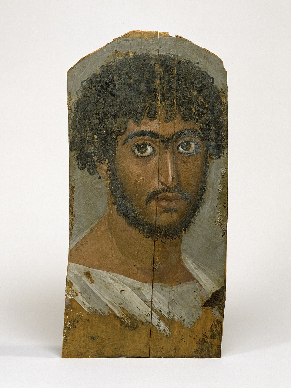 Egyptian - Mummy Portrait of a Bearded Man - Walters 326
