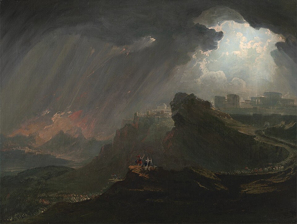 gallery:08c48833|verified:yes|John Martin - Joshua Commanding the Sun to Stand Still - Google Art Project