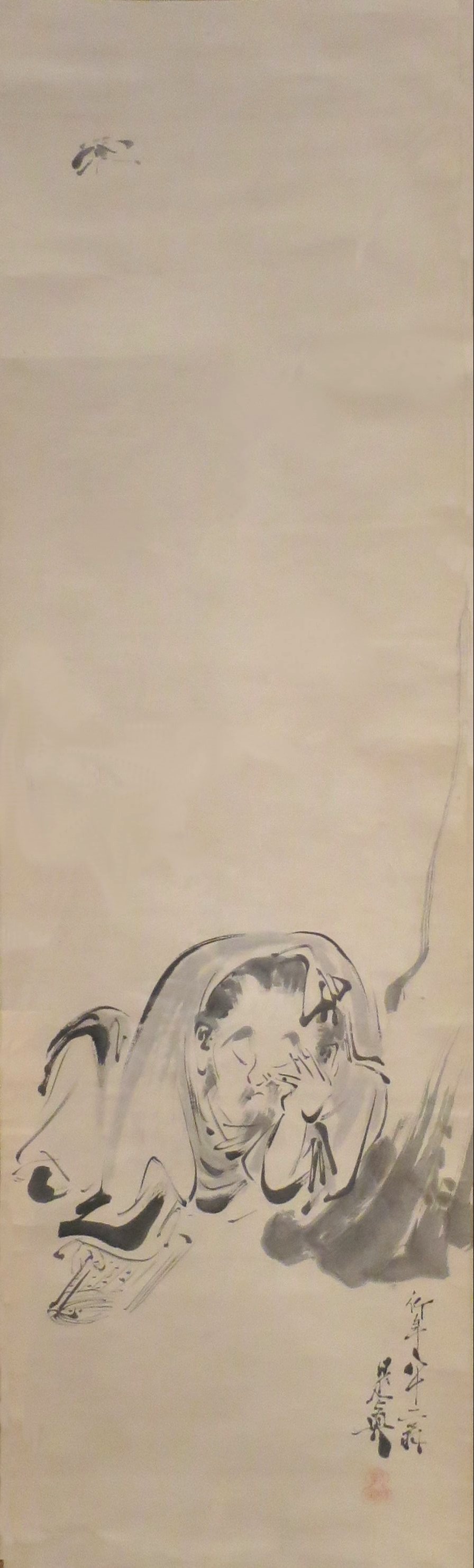 'Zhuangzi Dreaming of a Butterfly' by Shibata Zeshin, 1888, Honolulu Museum of Art, 13879.1