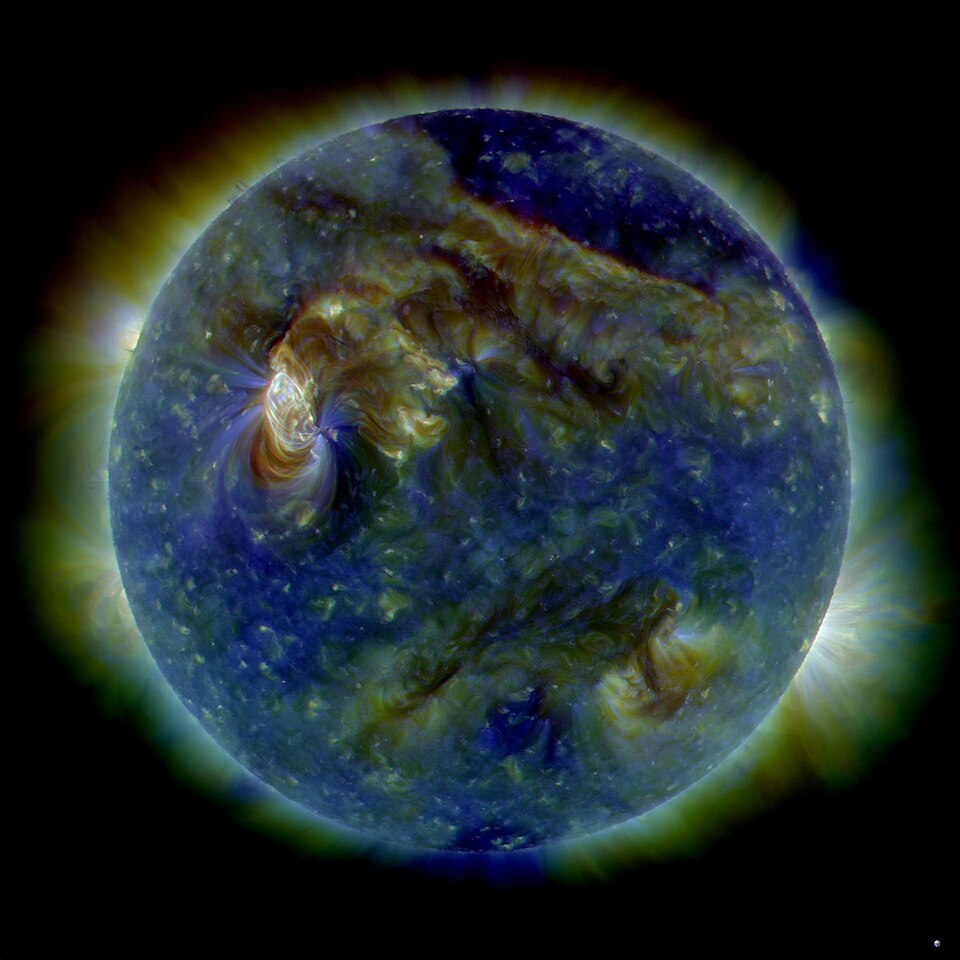 Solar Superflares, Cosmic Impacts, and Fire-and-Flood Mythology
