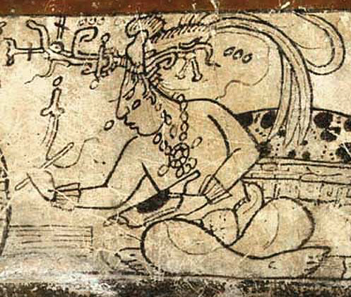 Maya maize god